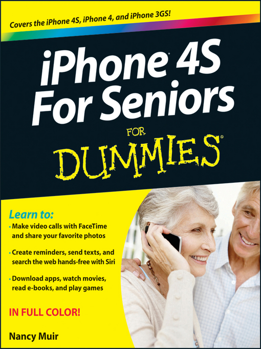 Title details for iPhone 4S For Seniors For Dummies by Nancy C. Muir - Available